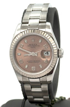 Pre-Owned Rolex Lady-Datejust - Pink Dial - 179160 Watch, S107884