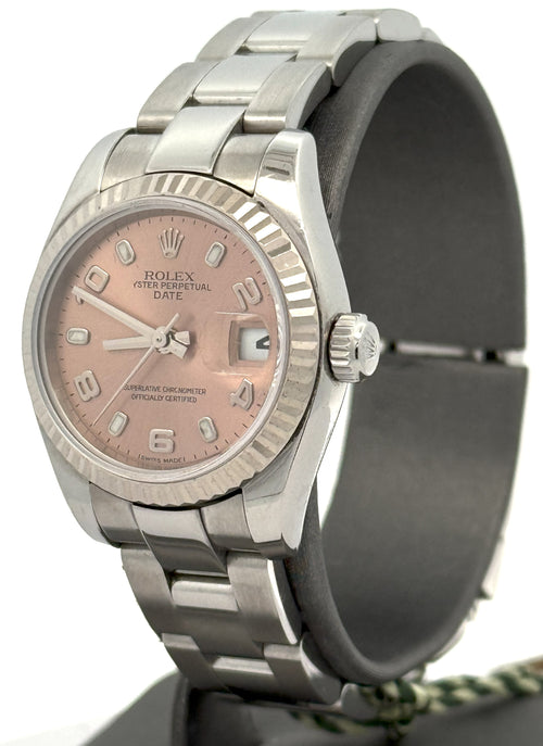 Pre-Owned Rolex Lady-Datejust - Pink Dial - 179160 Watch, S107884