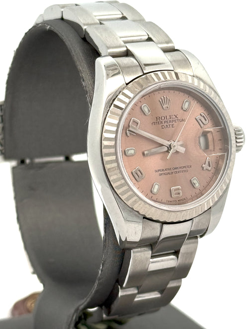 Pre-Owned Rolex Lady-Datejust - Pink Dial - 179160 Watch, S107884