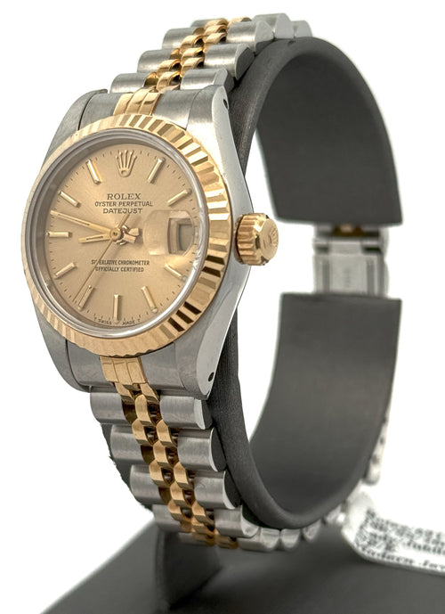 Pre-Owned Rolex Lady-Datejust - Champagne Dial - 69173 Watch, S16400