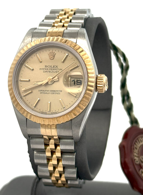 Pre-Owned Rolex Lady-Datejust - Champagne Dial - 69173 Watch, S107588
