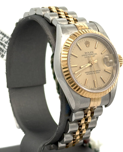 Pre-Owned Rolex Lady-Datejust - Champagne Dial - 69173 Watch, S107588