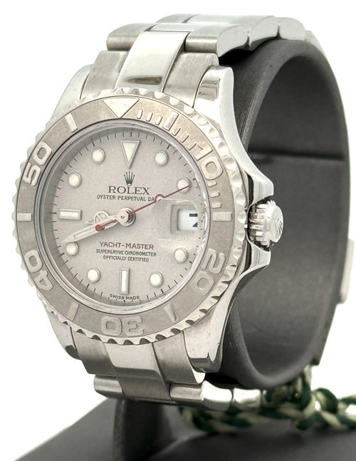 Pre-Owned Rolex Yacht-Master - Silver Dial - 169622 Watch, S107538
