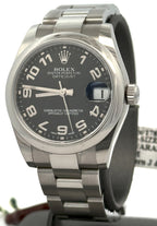 Pre-Owned Rolex Datejust 31 - Black Dial - 178240 Watch, S105753