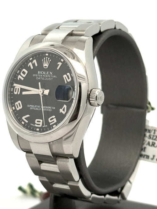 Pre-Owned Rolex Datejust 31 - Black Dial - 178240 Watch, S105753