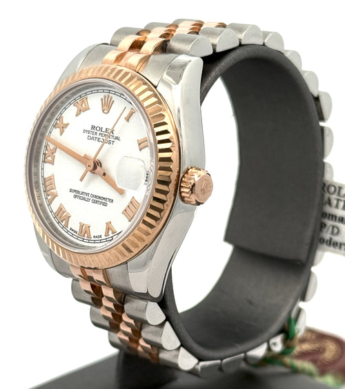 Pre-Owned Rolex Datejust 31mm - White Dial - 178273 Watch, S16026