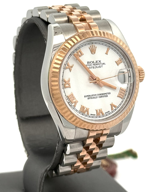 Pre-Owned Rolex Datejust 31mm - White Dial - 178273 Watch, S16026