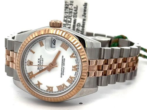 Pre-Owned Rolex Datejust 31mm - White Dial - 178273 Watch, S16026