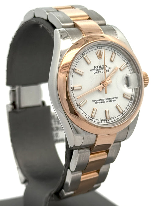 Pre-Owned Rolex Datejust 31mm - White Dial - 178241 Watch, S16365