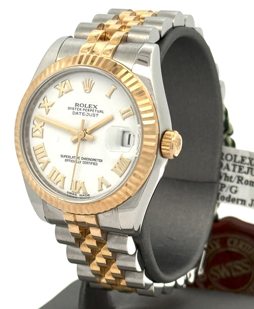 Pre-Owned Rolex Datejust 31mm - White Dial - 178273 Watch, S16305