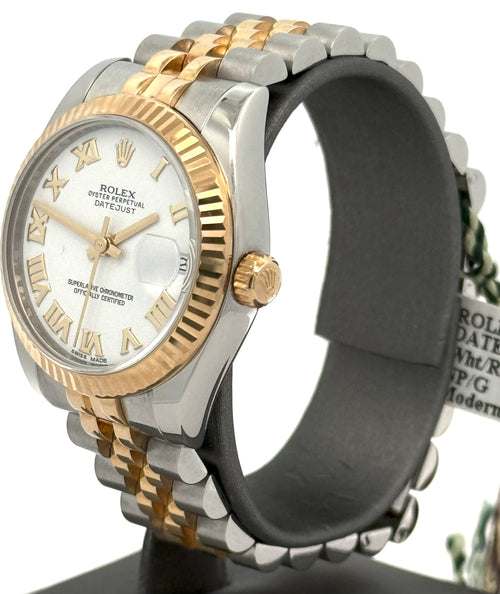 Pre-Owned Rolex Datejust 31mm - White Dial - 178273 Watch, S16305
