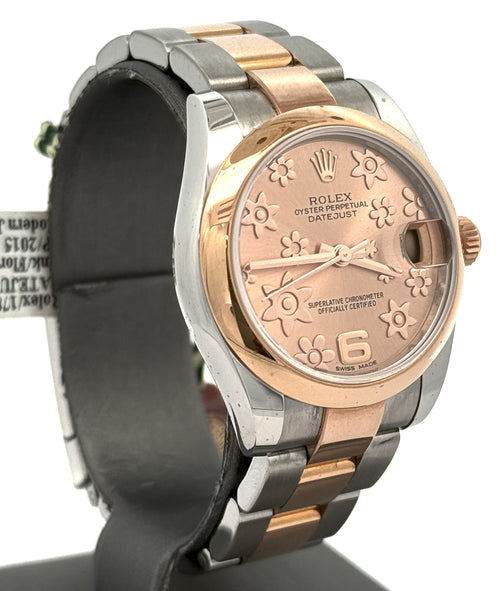 Pre-Owned Rolex Datejust 31mm - Pink Dial - 178241 Watch, S106487