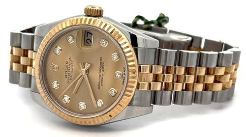 Pre-Owned Rolex Datejust 31mm - Champagne Dial - 178273 Watch, S16025