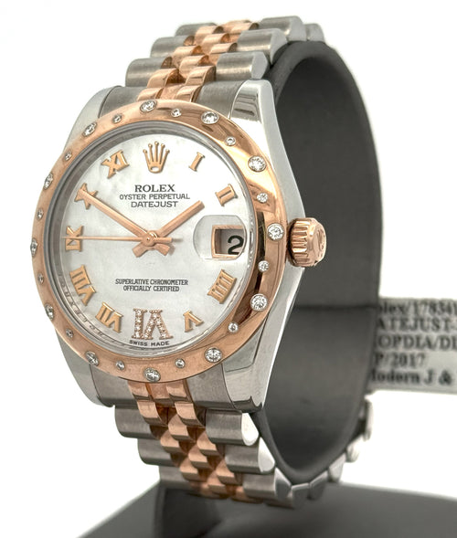 Pre-Owned Rolex Datejust 31mm - White Dial - 178341 Watch, S106222