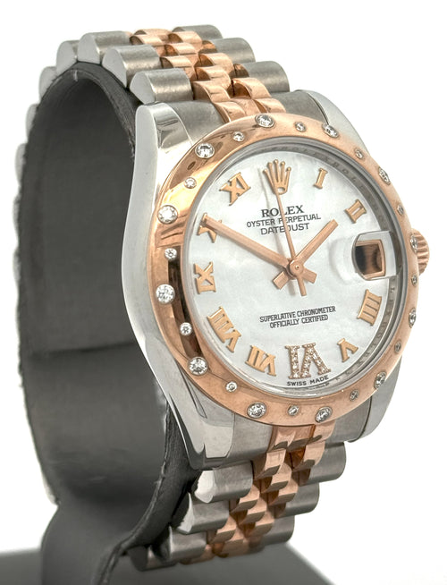 Pre-Owned Rolex Datejust 31mm - White Dial - 178341 Watch, S106222