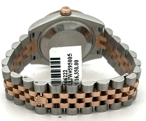 Pre-Owned Rolex Datejust 31mm - White Dial - 178341 Watch, S106222