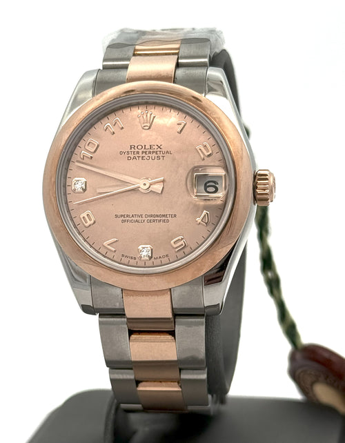 Pre-Owned Rolex Datejust 31mm - Pink Dial - 178241 Watch, S14774