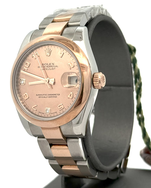 Pre-Owned Rolex Datejust 31mm - Pink Dial - 178241 Watch, S14774