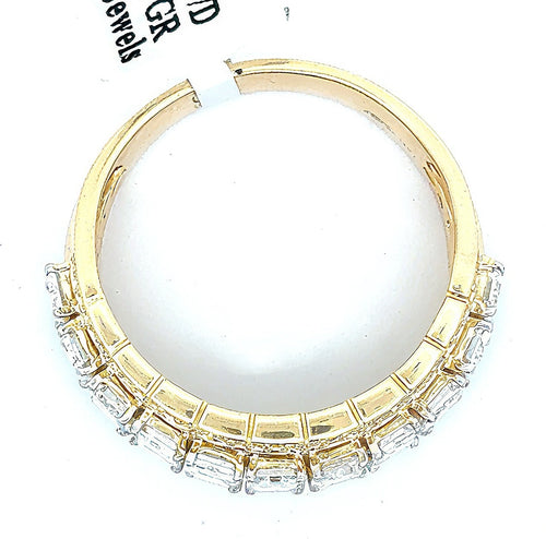 14K Yellow Gold 3.50 CT Diamond Men's Ring, Size 10, 6.7gm, S16734