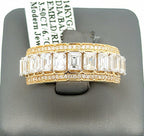 14K Yellow Gold 3.50 CT Diamond Men's Ring, Size 10, 6.7gm, S16734
