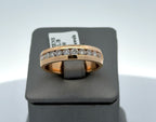 14k Yellow Gold 0.75 CT Diamond Men's Wedding Band, 9.5g, Size 10,25, S14429