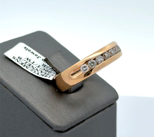 14k Yellow Gold 0.75 CT Diamond Men's Wedding Band, 9.5g, Size 10,25, S14429