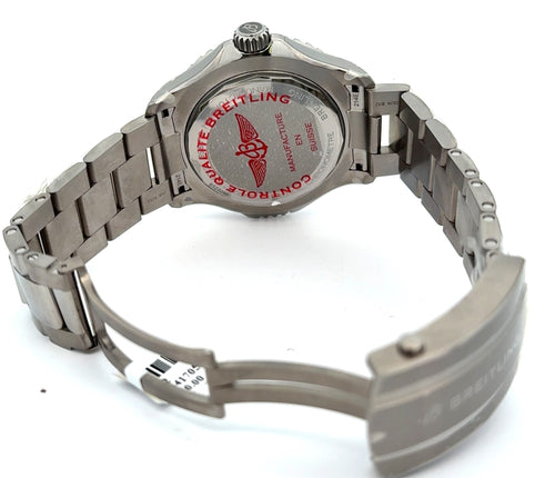 Breitling  Superocean Automatic 46 Super Diver Titanium Men's E10379351B1E1 BNIB