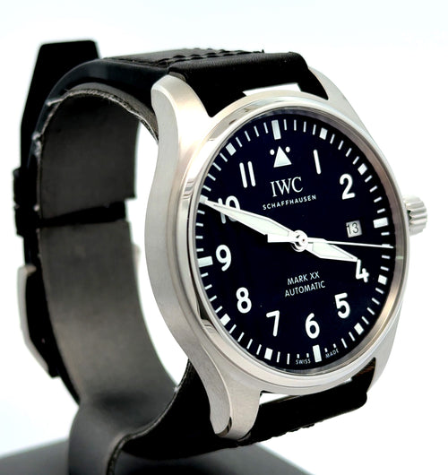 IWC PILOT'S WATCH MARK XX - IW328201 - 40 MM - BLACK DIAL - BRAND NEW !