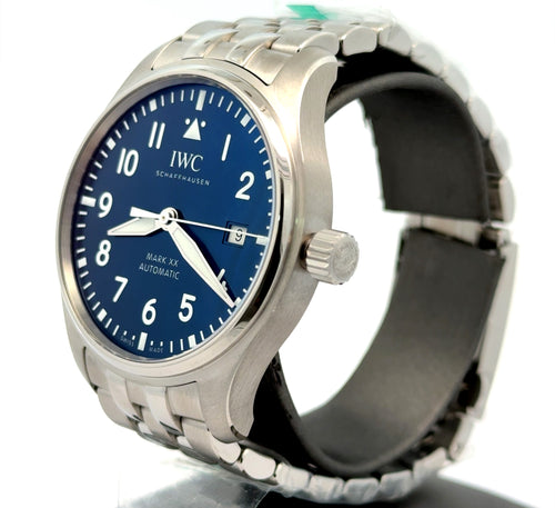 IWC PILOT'S WATCH MARK XX - IW328204 - 40 MM - BLUE DIAL - BRAND NEW !