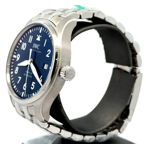 IWC PILOT'S WATCH MARK XX - IW328204 - 40 MM - BLUE DIAL - BRAND NEW !