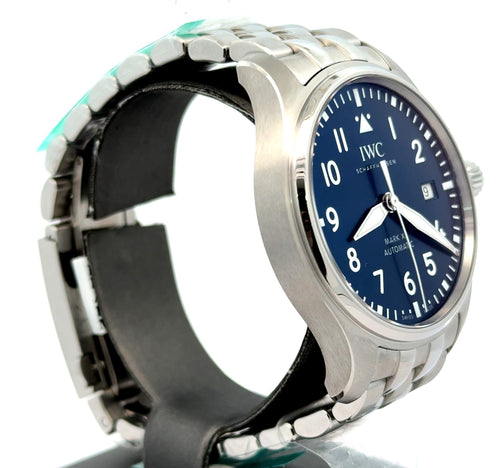 IWC PILOT'S WATCH MARK XX - IW328204 - 40 MM - BLUE DIAL - BRAND NEW !
