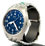 IWC PILOT'S WATCH MARK XX - IW328204 - 40 MM - BLUE DIAL - BRAND NEW !