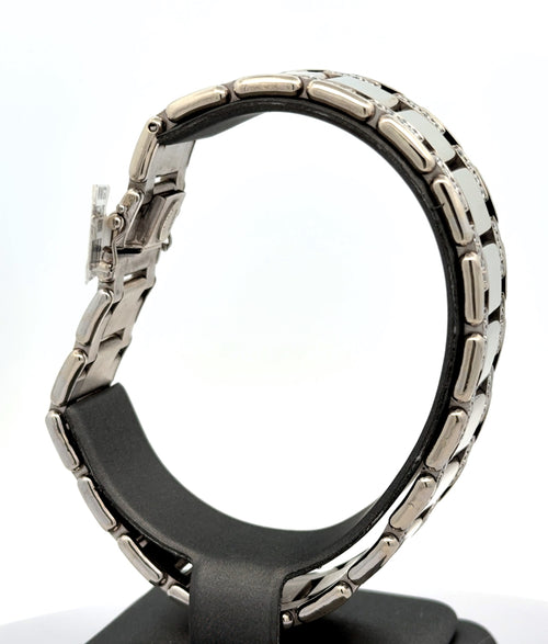 14k White Gold 5.00CT Men's Diamond Tennis Bracelet, 8.5", 70.1G S108263