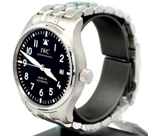 IWC PILOT'S WATCH MARK XX - IW328202 - 40 MM - BLACK DIAL - BRAND NEW !