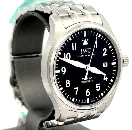 IWC PILOT'S WATCH MARK XX - IW328202 - 40 MM - BLACK DIAL - BRAND NEW !