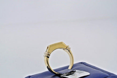 14k Yellow Gold 0.75 CT Diamond Men's Band, 7.5gm, Size 6.5