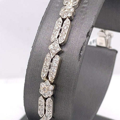 18k White Gold 2.00 CT Diamond Ladies Bracelet, S106792