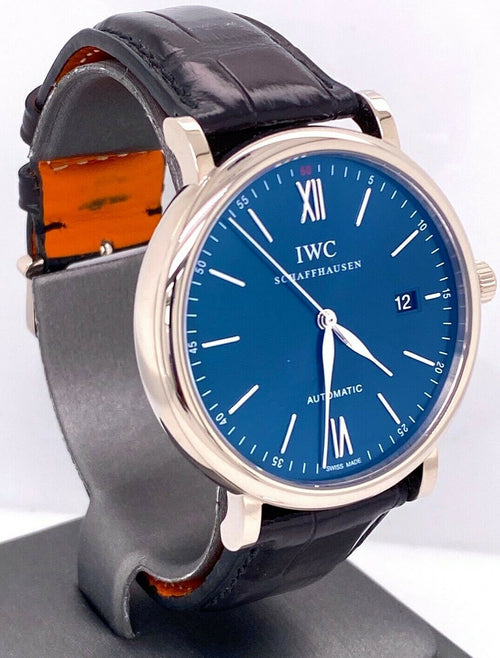 IWC PORTOFINO 18K WHITE GOLD AUTOMATIC IW356512