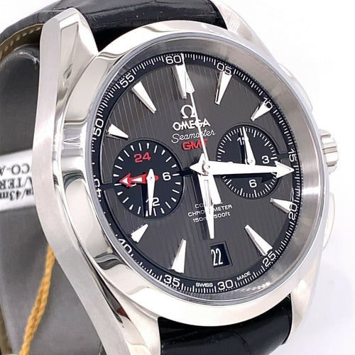 Omega Seamaster AQUA TERRA 150M- COAXIAL GMT CHRONOGRAPH 43m, 231.13.43.52.06.001