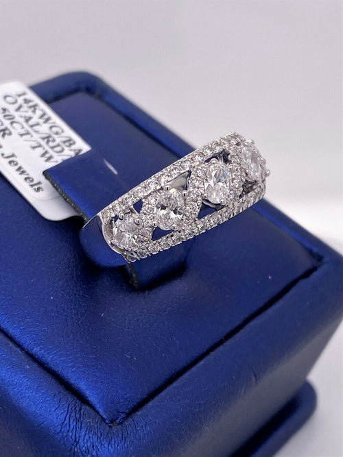 14k White Gold 1.50 CT Diamond Ladies Ring