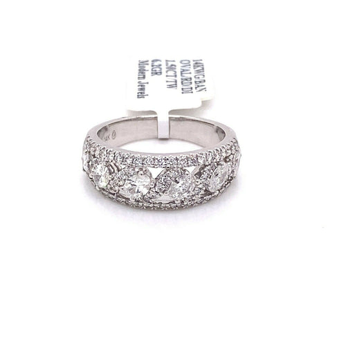 14k White Gold 1.50 CT Diamond Ladies Ring