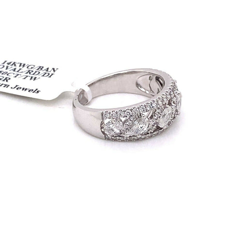 14k White Gold 1.50 CT Diamond Ladies Ring