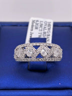 14k White Gold 1.50 CT Diamond Ladies Ring