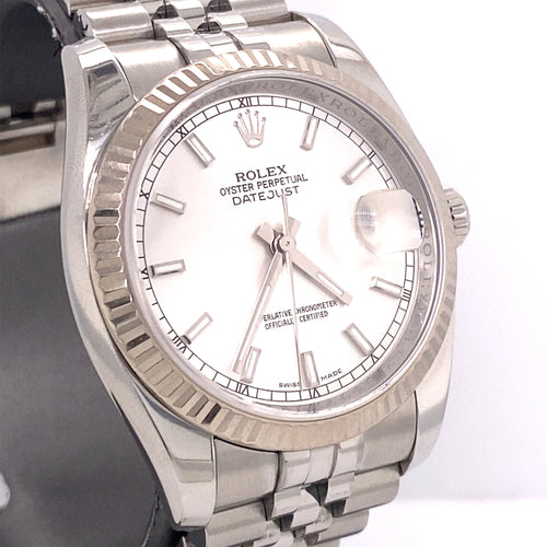 Pre-Owned Rolex Datejust Steel Jubilee Automatic 36mm Watch, 116234 philadelphia