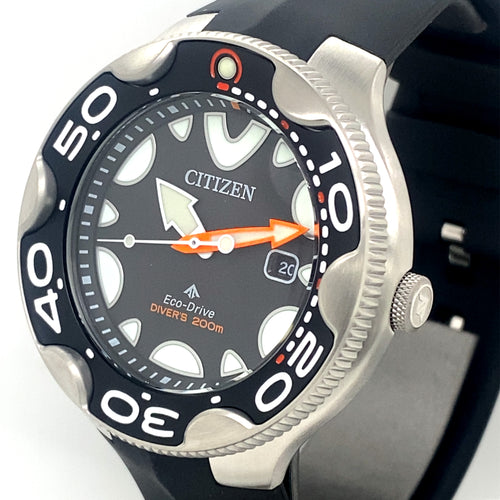 Citizen Promaster Dive Eco Drive 46mm Stainless Steel Watch, BN0230-04E