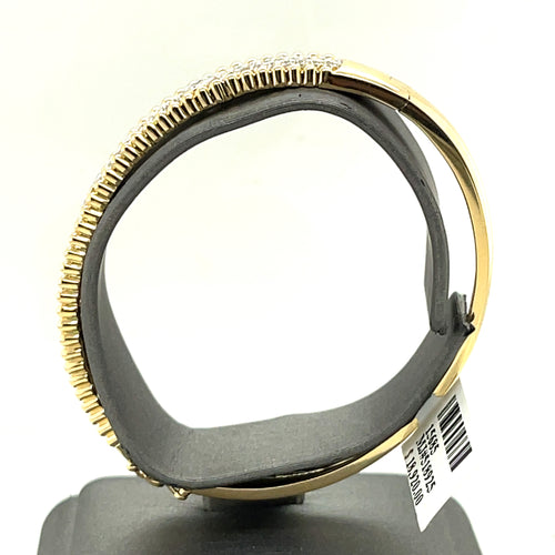 14k Yellow Gold 2.25CT Diamond Ladies Bangle Bracelet, 16.3gm, S15685