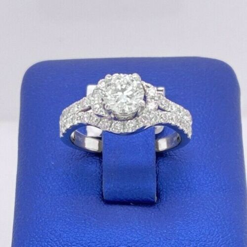 LADIES RING 1.50CT ROUND DIAMOND 14K WHITE GOLD LADIES RING 1.50CT ROUND DIAMOND 14K WHITE GOLD