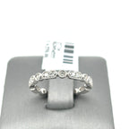 14k white Gold 0.65 CT Diamond Ladies Band, 2.1g, Size 6