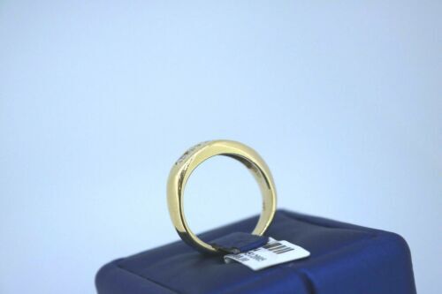 14k Yellow Gold 1.00 CT Diamond Men's Band, 10.7gm, Size 10.25