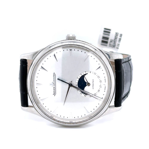 JAEGER LECOULTRE Master Ultra Thin Moon 39 mm - Silver Dial - Pre Owned